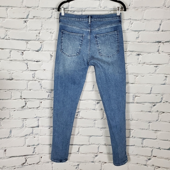 Triarchy High Rise Skinny Jeans in Light Blue Size 28 - Picture 3 of 7